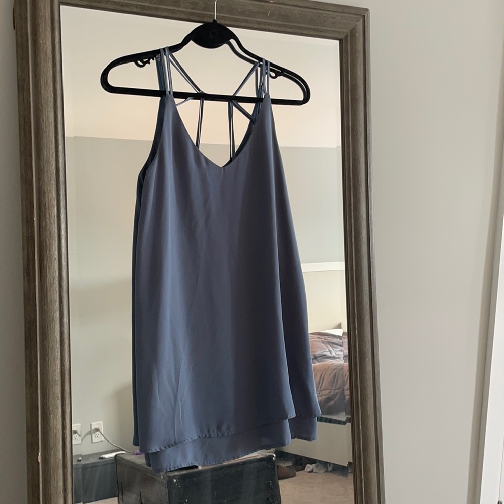 MARCIANO TEAL DRESS